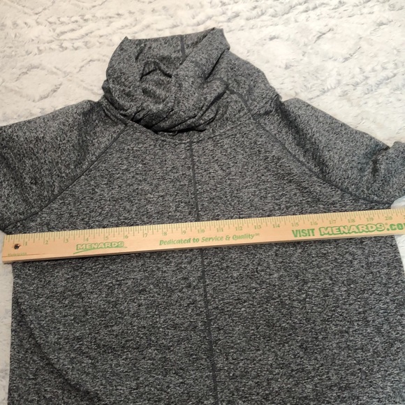 Zella Twist Cowl Neck Tunic Sweatshirt Large - Picture 6 of 11